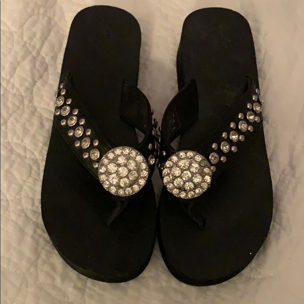 CJ Cowgirl Jeweled Flip Flops